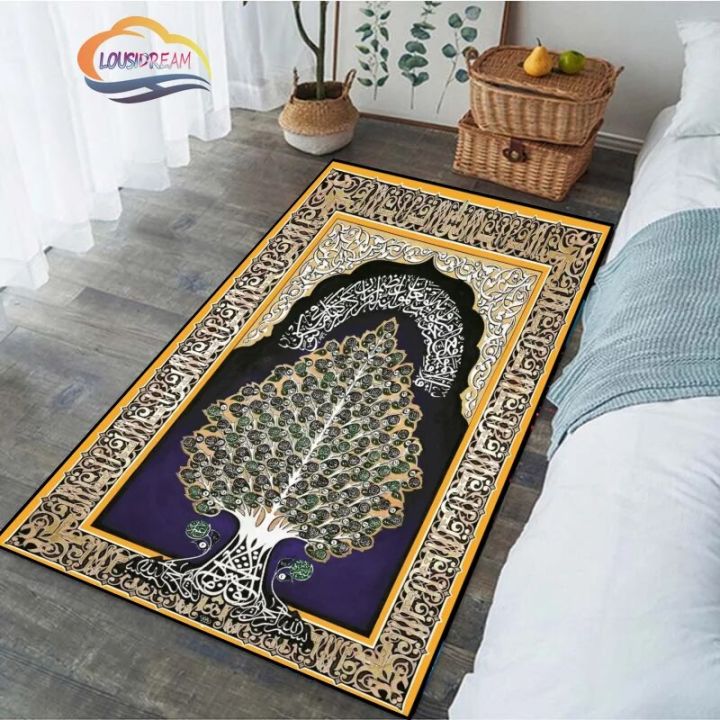 Prayer%20Rug%20for%20Muslim%20Customize%20Woman%20Mat%20Soft%20Islamic%20Home%20Decor%20Fashionable%20Carpet%20-%20Image%202