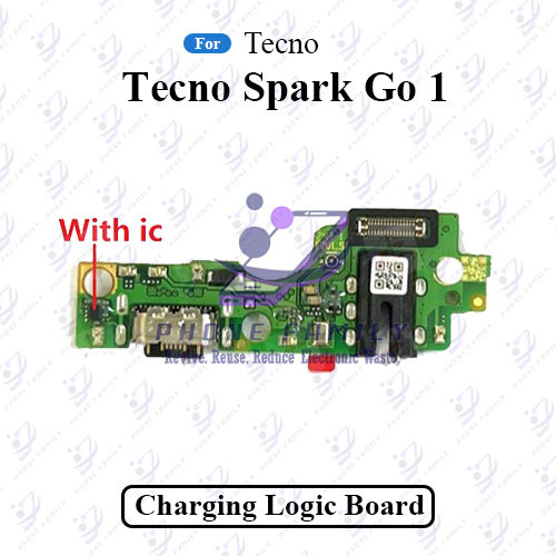 Charging%20Logic%20Board%20For%20Tecno%20Spark%20Go%201%20Charging%20Port%20USB%20Plug%20PCB%20Dock%20Connector%20Spare%20parts%20-%20Image%204