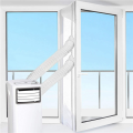 Window Seal for Portable Air Conditioner Window Seal with Zipper and Quick Adhesive Easy to Install. 