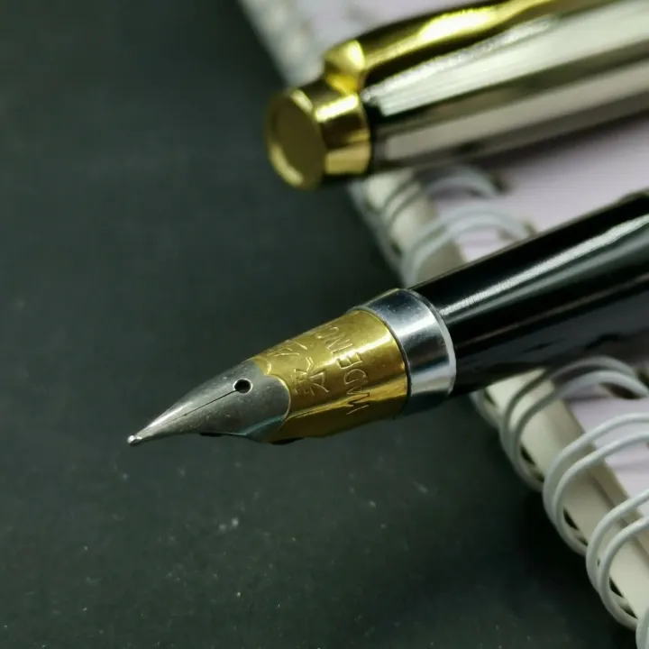 %E3%80%90Hey%20my%20home%E3%80%91Wing%20Sung%20380%20Fountain%20Metal%20Pen%20Aerometric%20Filler%20Two%20Fine%20Office%20Writing%20Gift%20-%20Image%203