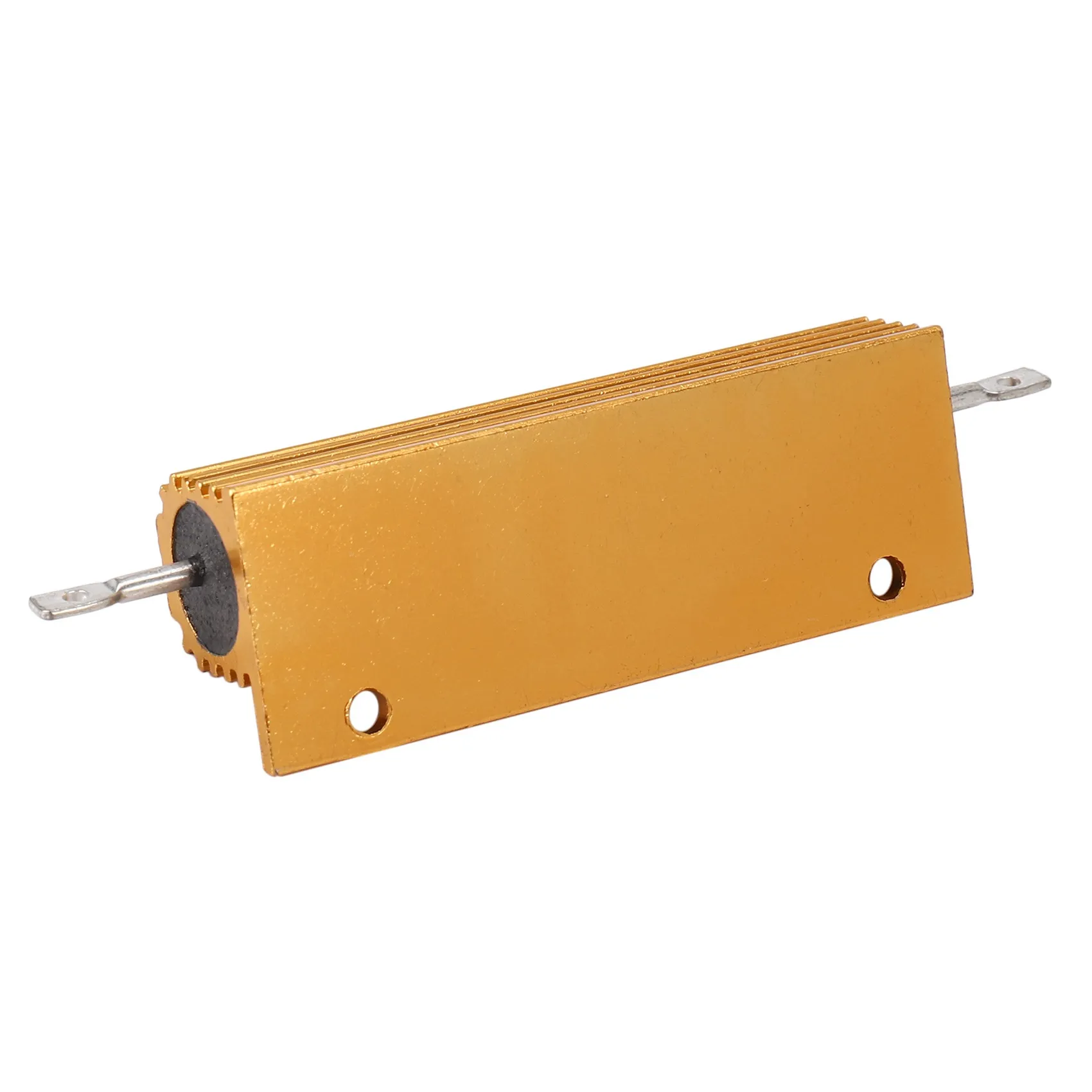 Résistance Puissance 100W 8 Ohm - Plaque Aluminium Doré, Marque Sodial, Idéal Audio/électronique