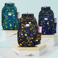 Espiral Star Print Children School Bags For Kids Satchel Primary Orthopedic Backpacks Angle Book Schoolbag with Coin Purse (17"). 