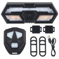 Bike Turn Signals Remote Control MTB LED Rear Light with Horn.