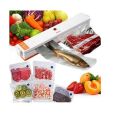 Freshpack Pro Vacuum Sealer Machine Mini Electric Sealing System with Free 10Pcs Sealed Bag - Dhaka Shopping Zone.