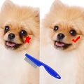 Rabbit Grooming Brush Small Pet Hair Remover Flea Comb Shampoo Bath Brush for Rabbit Hamster Guinea Pig Cleaning Tool.