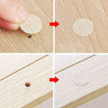54pcs Furniture Cabinet Self-adhesive Sealing Stickers Table Screw Hole Decorative Anti-Dust PVC Furniture Cover Stickers.