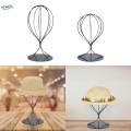 Hat Rack Caps Holder Stable Base Metal Frame Space Saver Freestanding Black Hat Stand for Home. 