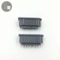 【2023NEW】2PCS Replacement Grey For SFC Console 90 180 Degree Female 7 Pin Connector Socket for SNES Controller. 