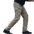 Comfortable Wear-Resistant Tactical Cargo Pants with Pockets. 