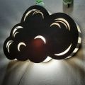 Wall Mounted Cloud Shape Lampshade.