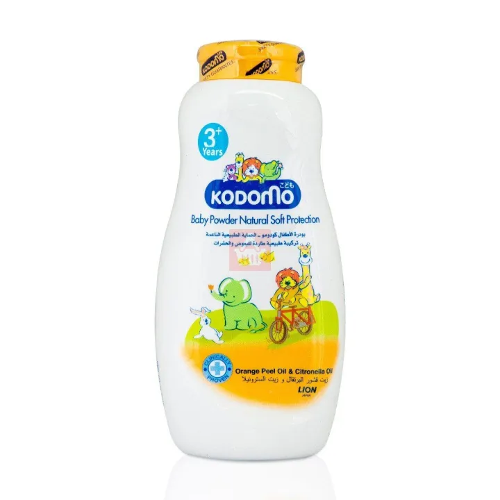 Kodomo%20Baby%20Powder%20Natural%20Soft%20Protection%20-%20180g%20(Age%203+)%20Thainand%20-%20Image%203