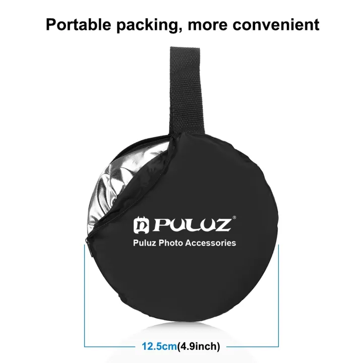 PULUZ%2030cm%202%20in%201%20Silver%20/%20Gold%20Folding%20Photo%20Studio%20Reflector%20Board%20-%20Image%205