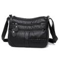Annmouler Fashion Women Bag Pu Soft Leather Shoulder Bag Multi-layer Crossbody Bag Quality Small Bag Brand Red Handbag Purses.