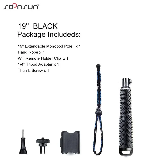 SOONSUN%20Waterproof%20Extendable%20Pole%20Selfie%20Stick%20for%20GoPro%20Hero%2012%2011%2010%209%208%207%20Hand%20Grip%20for%20SJCAM%20DJI%20Action%20Camera%20Accessories%20-%20Image%208