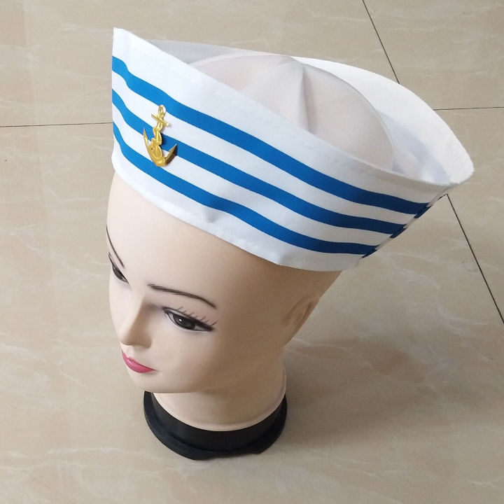 Sailor%20Hat%20Captain%20Navy%20Hat%20Children's%20Performance%20Party%20Captain%20Police%20Hat%20for%20Kid%20Navy%20Costume%20Accessory%20-%20Image%204