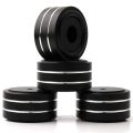 ICQURBT 12Pcs 40X20mm Aluminum HiFi AMP Speaker Isolation Stand Turntable DAC Feet Pad. 