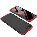 360 Degree Back Case For Oppo A3s - Red and Black. 
