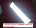 Ultra Bright T5 DC 12v Flat Strip led tube light led lights bulb. 