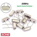 2Ps- 20MHz Quartz Crystal Oscillator HC-49S HC49 49S DIP-2.