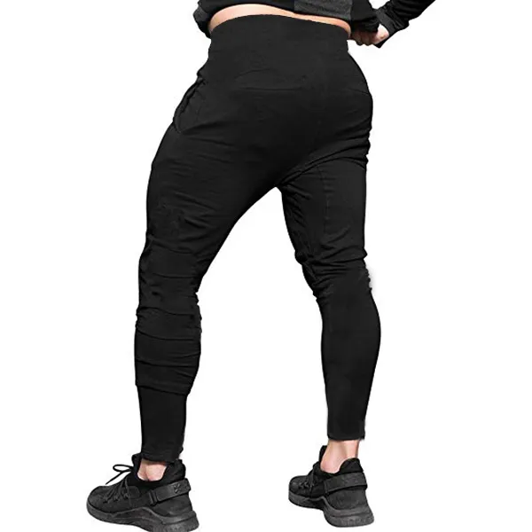 Black%20Cotton%20Slim%20Fit%20Sweatpants%20for%20Men%20-%20Image%203