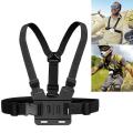 Adjustable Chest Body Harness Mount for Mobile Phone Holder Strap Fits for Travel Riding Running All Mobile Phones. 