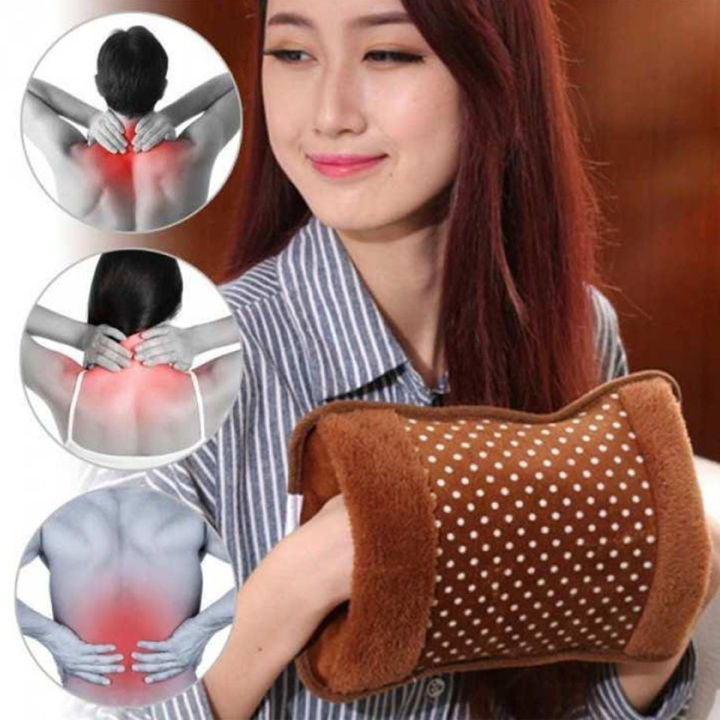 Electric Hot Water Bag Pain Remover Multicolour - Hot Water Bag