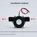 Micro-Hydro Generator 12V 10W DC Water Flow Generator Turbine Generator Hydroelectric Tap Water Flow Hydraulic DIY. 