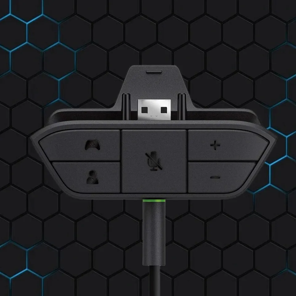 Stereo Headset Adapter for Xbox One /Xbox 360 Controller Headset