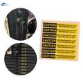 Fitness Equipment Caution Stickers Decals Warning Stickers for Indoor Gym Strength Training Workout. 