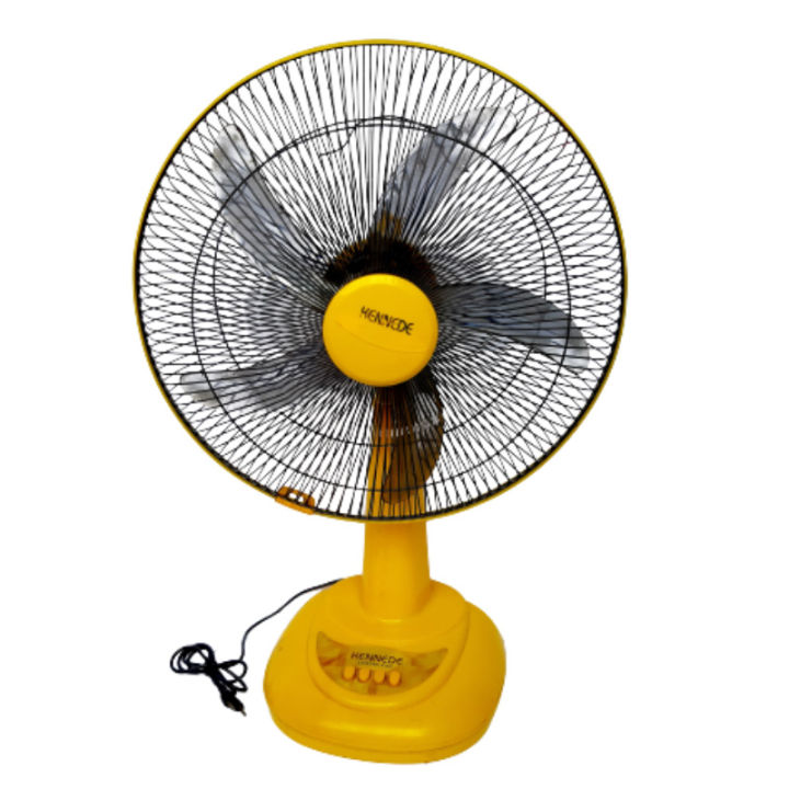 Kennede Rechargeable Fan 16 Inch Double Battery (High Speed AC+DC 12v ...