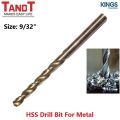 TANDT 1pcs HSS Drill Bit inch & mm ( Available size 3/32" to 1/2" ) - Kings Trading. 