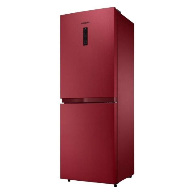 Samsung Bottom Mount Freezer RB21KMFH5RH 218 L (Maroon Color )