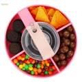 Snack Rings for Cup Reusable Travel Tumbler Divided Snack Tray for Movie. 
