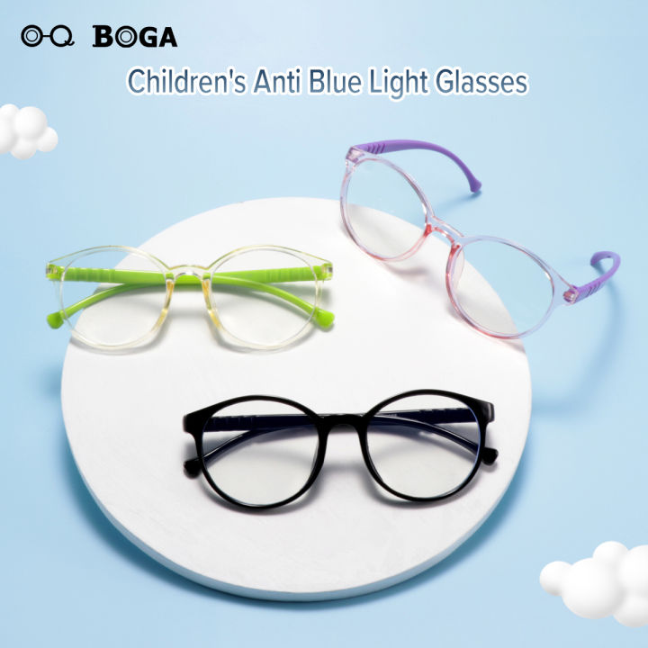 OQ%20BOGA%206%20Colors%20Anti%20Blue%20Light%20Anti%20Radiation%20Kids%20Computer%20Glasses%20Boys%20Girls%20Eye%20Protection%20Round%20Frame%20Silicone%20Children%20Eyewear%20-%20Image%202