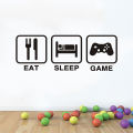 Unique Make - Wall Sticker Games Sleep Removable Self -Eat PVC Home Decoration Sticker - Wall Sticker - Innovative Design. 