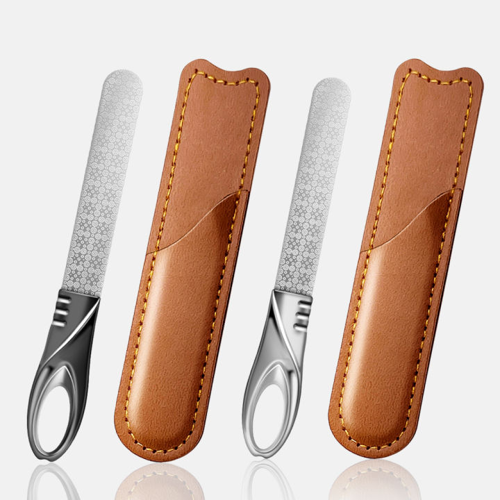 Double%20Sided%20Nail%20File%20with%20Leather%20Case,%20Professional%20Stainless%20Steel%20Manicure%20Filer%20Fingernail%20File%20for%20Men%20and%20Woman%20Great%20for%20Home%20Salon%20or%20Travel%20Use%20-%20Image%209