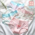 Girls' Underwear Pure Cotton13Medium and Large Children Junior and Middle School Students Development Period High Waist15Year-Old Girl Triangle Shorts. 