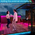 WiFi Smart RGB Music Controller for LED Strip Light + Infrared Remote Control 24 Keys Wireless for Color Strip Lights. 