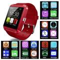 U8 Bluetooth Smart Watch For Android Smartphones Sport Wristwatch Outdoors. 