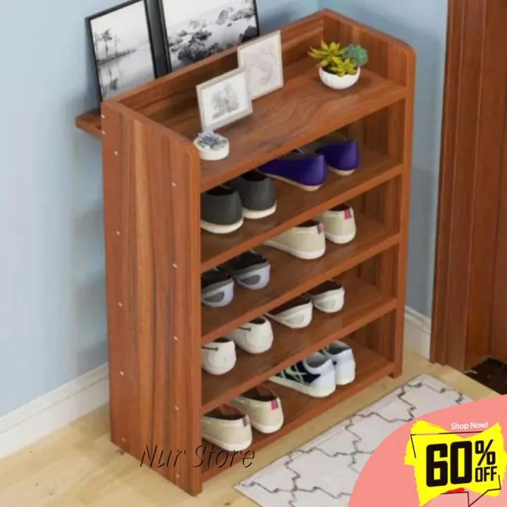 Shoe rack melamine board/Height 3ft,Length 2ft and Deep 1ft | Daraz.com.bd