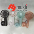 N66 Vanity Mirror Small Rechargeable Mini Fan Hand Held Portable Strong Wind. 