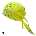 Fashion Pirate Cap Men Cotton Printed Sun Protection Cycling Summer Bandana Cashew Women Hat Spring Hip-hop Headscarf Headband. 