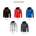 Ropa Hompre High Street Brand SikSilk Plus Velvet Print Polka Dot Men's Hoodie Outdoor Street Sports Running Training Sweatshirt. 