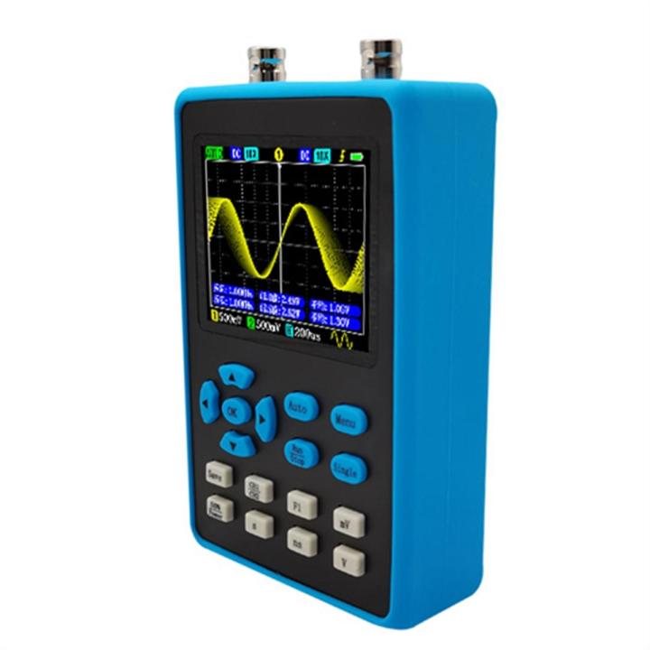 1Set Digital Oscilloscope 120M Bandwidth 500M Sampling Car Maintenance Dual Channel Handheld Mini Portable