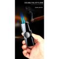 Fidget Spinner Lighter Cool Lighter Windproof Blue Flame Nozzles Turbo Torch Jet Lighter Gas Butane Cigar Cigarete Spray. 