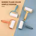 Chinese Tearable Hair Sticker Roller Felt Sticky Paper Pet Sticky Roller Household Clothes Hair Remover Roller Brush. 