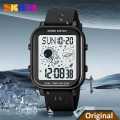 SKMEI 1971 Men and Women Electronic Watch Multi-purpose Watch Fashion Simple Style Waterproof Watch For Men and Women.