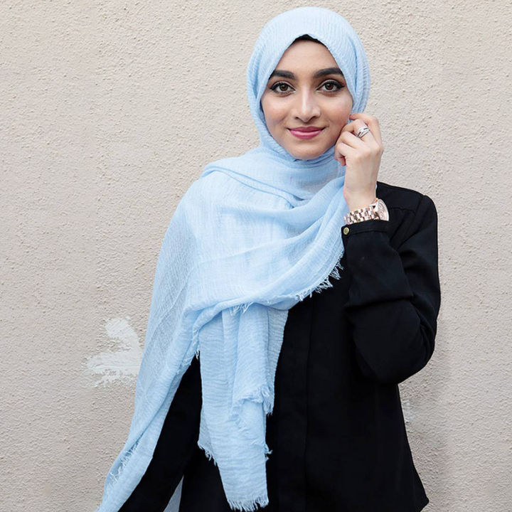 Exclusive Stylish Crinkle Hijab For Woman