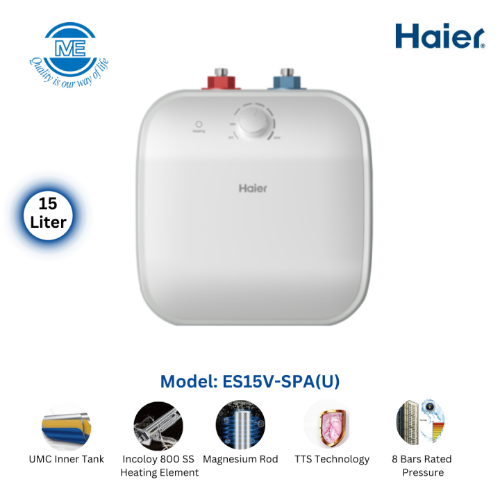 HAIER 15 Liter Water Heater Compact ES15V-SPA(U)