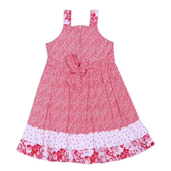 White%20and%20Red%20Georgette%20Frock%20for%20Girls%20-%20Image%203
